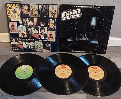 Star Wars Empire Strikes Back RSO LP & Electric Moog Orchestra Lot RS-2-4201 • $26.69