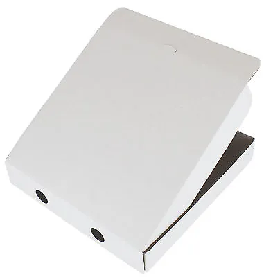 White Pizza Boxes ☆ Takeaway Fast Food Cake Packaging  ☆ Size Range: 7 - 12 Inch • £12.63