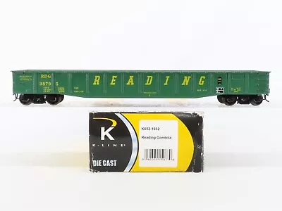 O Scale K-Line Die Cast K652-1932 RDG Reading Gondola #376243 • $79.95