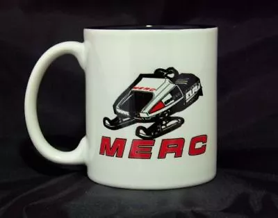 Reproduction Vintage MERC Snowmobile Logo Coffee Mug (003) • $12