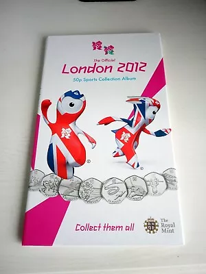 Complete 2012 London Olympic Coin Set With Medallion • £130