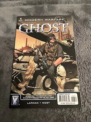 Modern Warfare 2 Ghost #6 RARE COMIC LOW PRINT RUN SLIGHT CORNER CREASE • $71.49