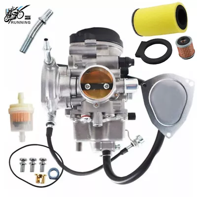 Carburetor & Air Filter For Yamaha Big Bear 250 YFM250B 400 Grizzly 350 400 450  • $46.99