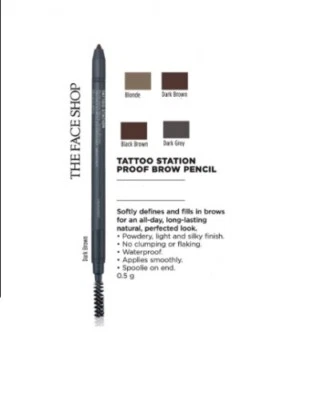 $15 • Buy AVON Tattoo Station Proof Brow Pencil FREE SHIP - Dark Brown 