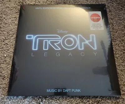 Tron Legacy Limited Edition Colored Blue Vinyl Record Lp Daft Punk Exclusive • $43.89