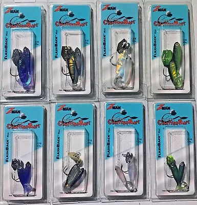 Z-Man ChatterBait Flashback Mini 1/16 & 1/8 Oz  Zman Chatter Bait Choose • $10.99