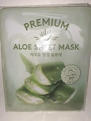 MISSHA Aloe Sheet Mask PREMIUM Lot Of 5 Masks I7 • $10.99