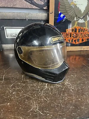 Vintage Simpson Bandit Helmet M85 7 1/4 M32 1985 Racing Chopper • $59