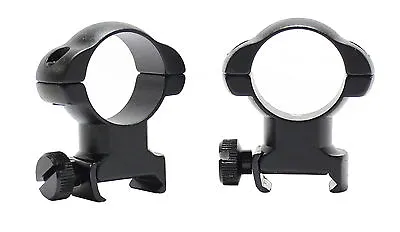 NEW Pecar Optics 1 Inch Scope Rings Weaver Style High W/ Nut - Steel Picatinny • $69.99