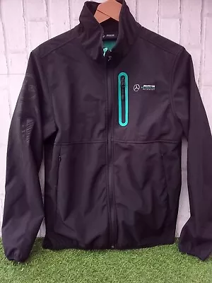 Mercedes Amg Petronas F1 Motorsport Soft Shell Jacket Size Small • £25