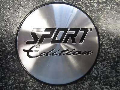 One (1)  Sport Edition Machined & Black Center Cap  Center Cap   2.75   70mm • $25