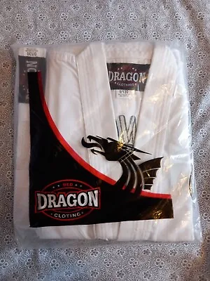 Taekwondo International Federation Suit By Red Dragon Size 0/130 6-8years (Barry • £16.50