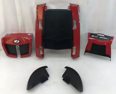 Jazzy 600ES Power Wheelchair Shroud Covers RED 6 PC SET Panels Plastic PARTS • $79.95