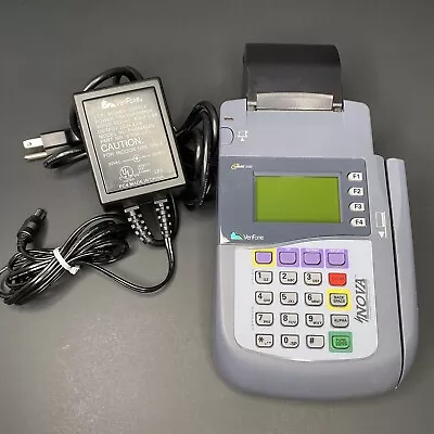 Verifone Omni3300 Credit Care Machine With Power Cord - TESTED & WORKS • $29.99