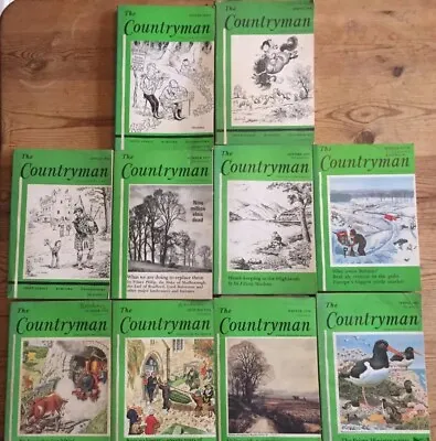 10 The Countryman Magazines: 1976 - 1980 Good+ Vintage Condition • £20