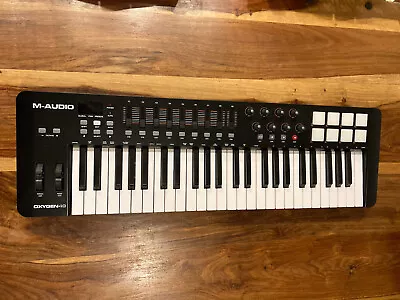 £50 • Buy M-Audio Oxygen 49 USB Midi Keyboard Controller With User Guide, Cable & Box