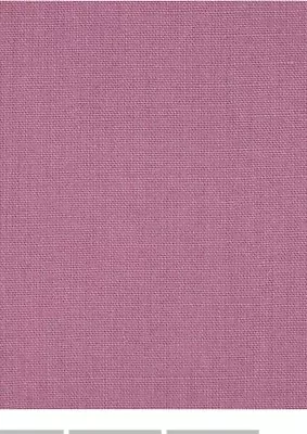 Colefax And Fowler Manuel Canovas Nice Mauve Linen L2mx 1.38m • £95