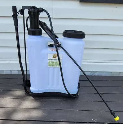 4 Gallon Backpack Garden Lawn Sprayer Water Fertilize Control Weeds Pests Bugs • $35.99