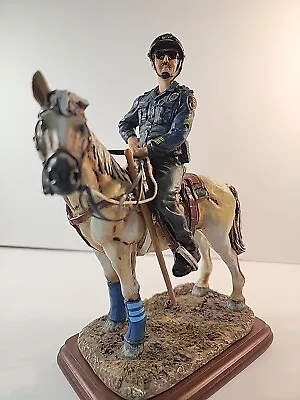  Blue Hats Of Bravery Figurine  Parade Partner  #4233 Mounted Police Vanmark • $40