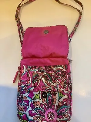 NWT $75. ~ Vera Bradley Sunburst Floral Lighten Up Mini Hipster • $28.48