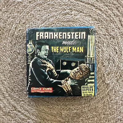 Castle Films Frankenstein Meet The Wolf Man 8mm Movie Vintage • $35