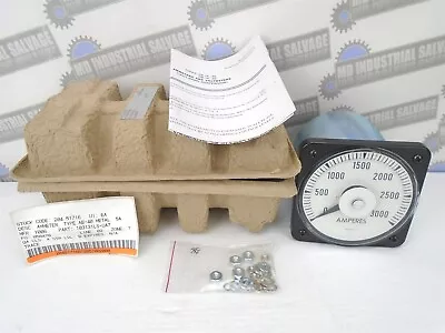 YOKOGAWA - 103131LS-UA7 - AB-40 Analog AC Ammeter 0-3000 Transformer-Rated  • $149.50