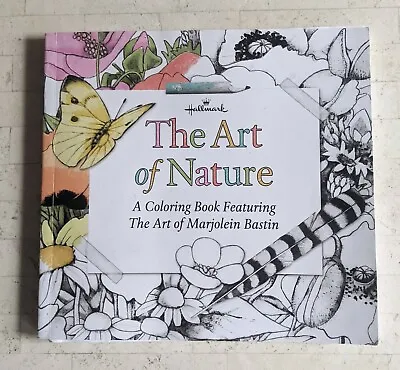 Hallmark The Art Of Nature Marjolein Bastin Coloring Book RARE  • $59.95