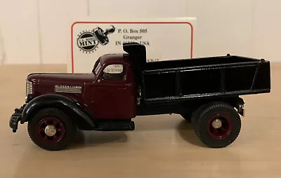 US Model Mint 1:43 BRK: US 23 - 1947 International KB-12 Dump Truck Semi Tractor • $99.99