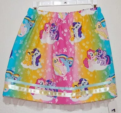 Girl's Skirt Made W/licensed My Little Pony Cotton Fabric-Sz. M (5/6) • $8.99