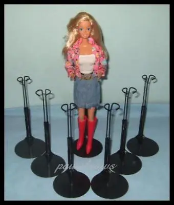 6 BLACK Kaiser #2275 BARBIE Doll Stands For Monster High Fashion Royalty • $26.99