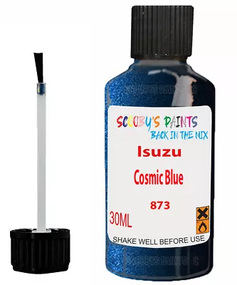 For Isuzu Wizard Cosmic Blue Touch Up Code 873 Scratch Car Chip Repair Paint • £6.99