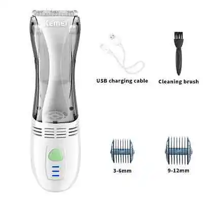 $43.80 • Buy Km-79 Vacuum Haircut Kit Mute Sleep Baby Cordless Hair Trimmer Automatic Gather