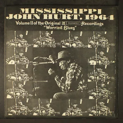 MISSISSIPPI JOHN HURT: Volume 2 Of The Original Piedmont Recordings Worried Blu • $40