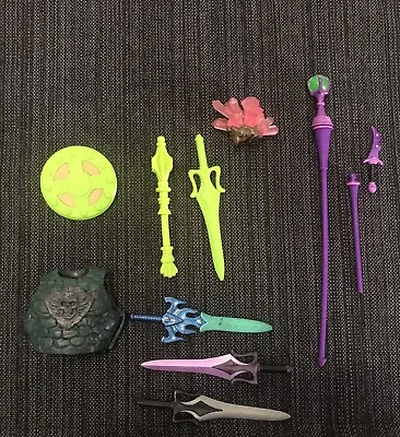 MOTU Classics Weapons Parts And Accessories Lot • $55