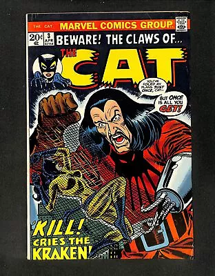 Cat #3 Kills Cries The Kraken! Commanders Hellcat Defenders! Marvel 1973 • $8.50