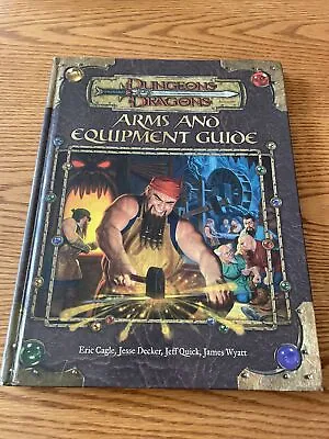 Dungeons And Dragons Accessory Ser.: Arms And Equipment Guide By Jesse... • $18.15