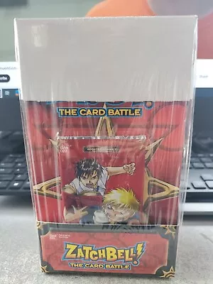 1x Zatch Bell SEALED Booster Box (12 Packs) New X1 RED BOX FREE SHIPPING  • $36