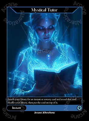 Mystical Tutor - High Quality Altered Art Custom Cards • $6.99