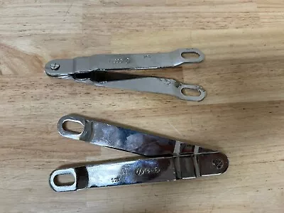 VW MK1 Rabbit Pick Up Caddy Pair Tailgate Hinges 179829301 CHROMED • $125