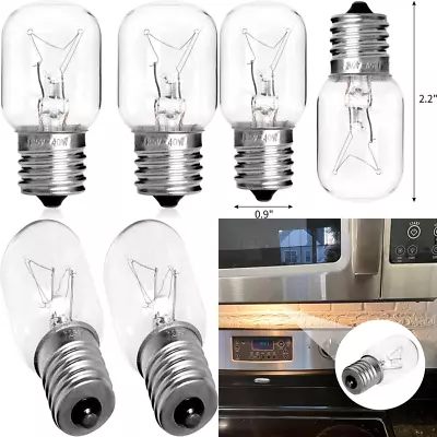 Microwave Light Bulb For Whirlpool GE Microwave - 125V 40W Microwave WB25X10030 • $10.67