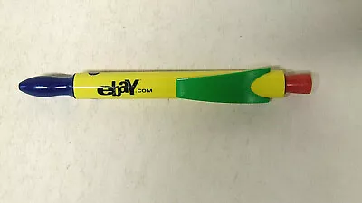 EBay Ballpoint Pen Multi-Color 2001 Vintage - Does Not Write - Ink Has Dried • $11.55