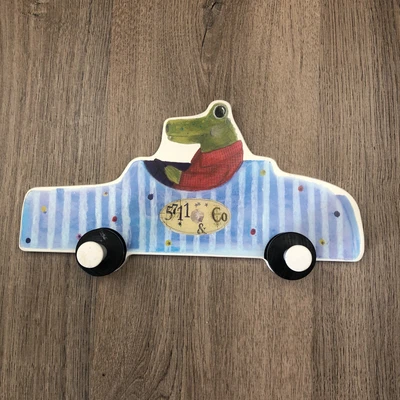 $19.99 • Buy IKEA Fabler Wall Mounted Children's Clothing Hook Crocodile In Car 21576 30x15cm
