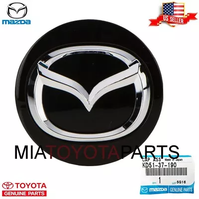 OEM 2013-2016 Mazda 3 5 6 CX-5 CX-9 MX-5 Miata 17  Alloy Wheel Center Cap W/Logo • $13.99