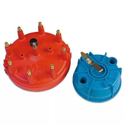 MSD Distributor Cap And Rotor Kit 8119; Pro Mag 44 HEI / Male Red • $72.58