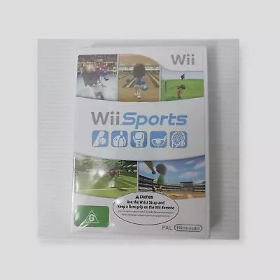 Wii Sports Game Nintendo PAL Like New Complete With Manuals • $17.98