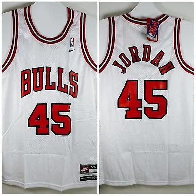 BNWT Michael Jordan Bulls #45 Swingman Jersey Home Nike Flight 8403 Size XL • $299.99