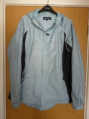 £6 • Buy Peter Storm Women's Blue Waterproof Coat Size 18