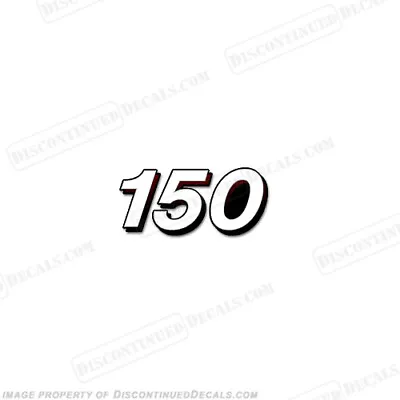 Fits Mercury Single 150 Decal 2007-2012 Outboard Motor Replacement Sticker 150hp • $24.95