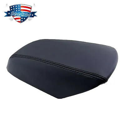 $11.70 • Buy Center Console Lid Armrest Leather Cover Fit For 2011-2019 Ford Explorer Black