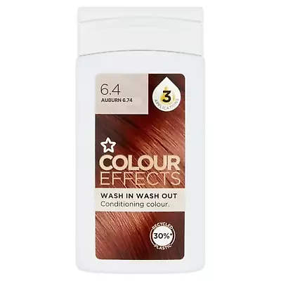 Colour Effects Wash In Wash Out Conditioning Color 8 Shades By Superdrug VEGAN • £4.70